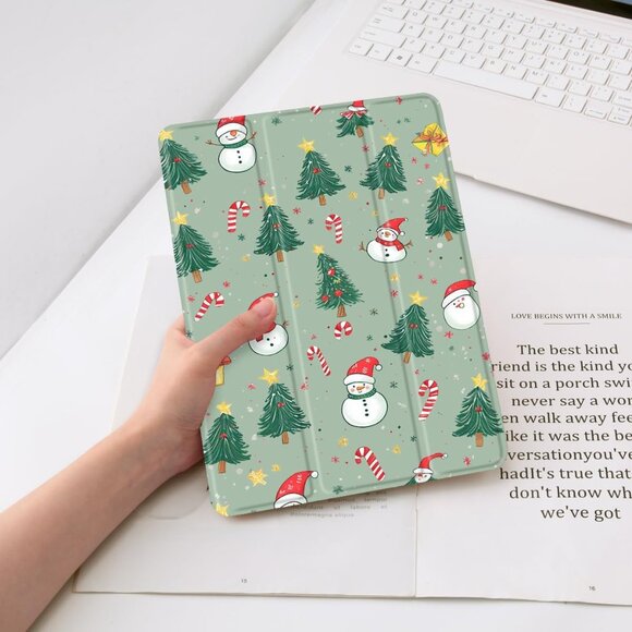 JOYLAND Christmas Tree Case for iPad Pro 13 Inch M4(2024) 7th Generation NEW - Picture 3 of 8